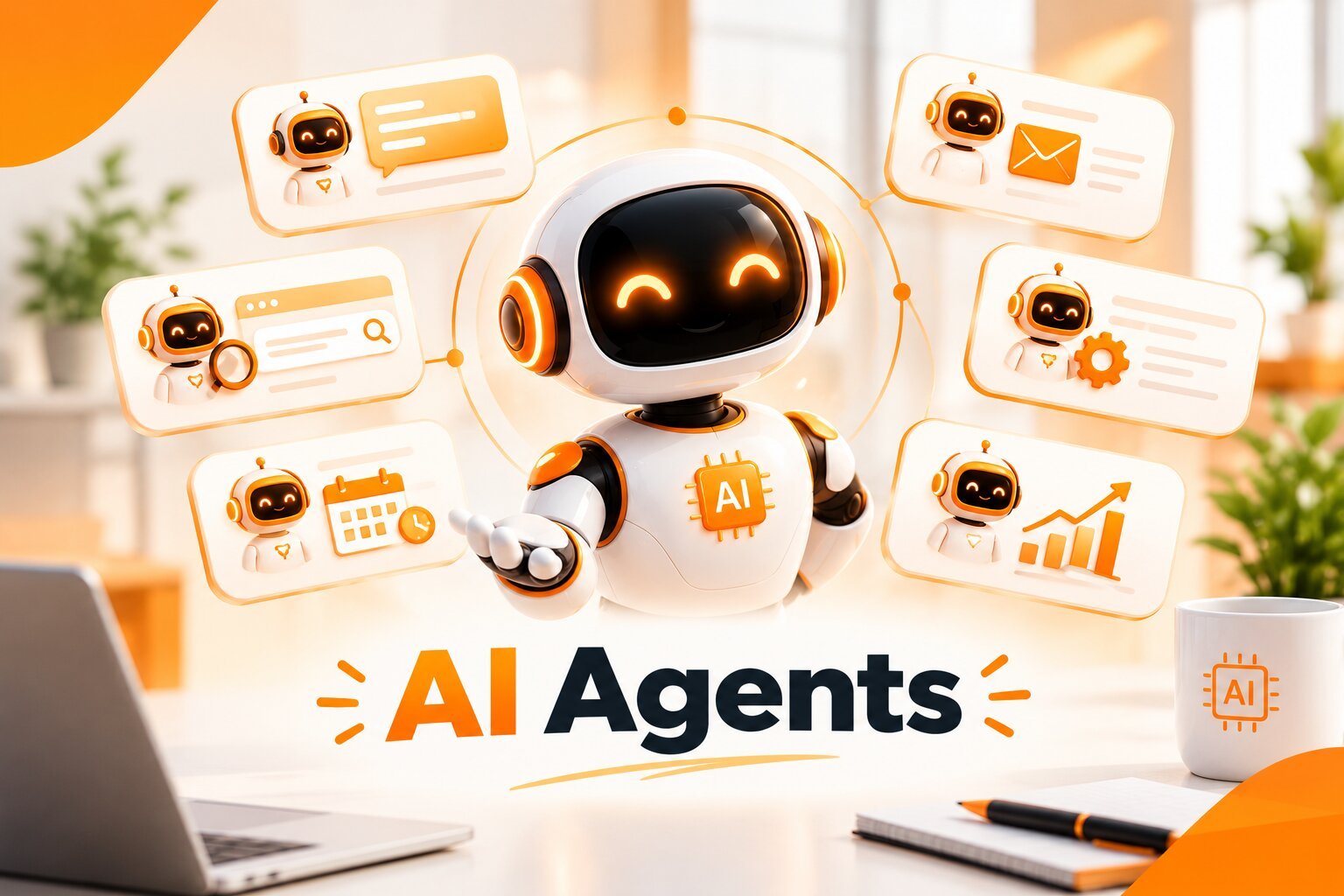 AI Agents realistic visual