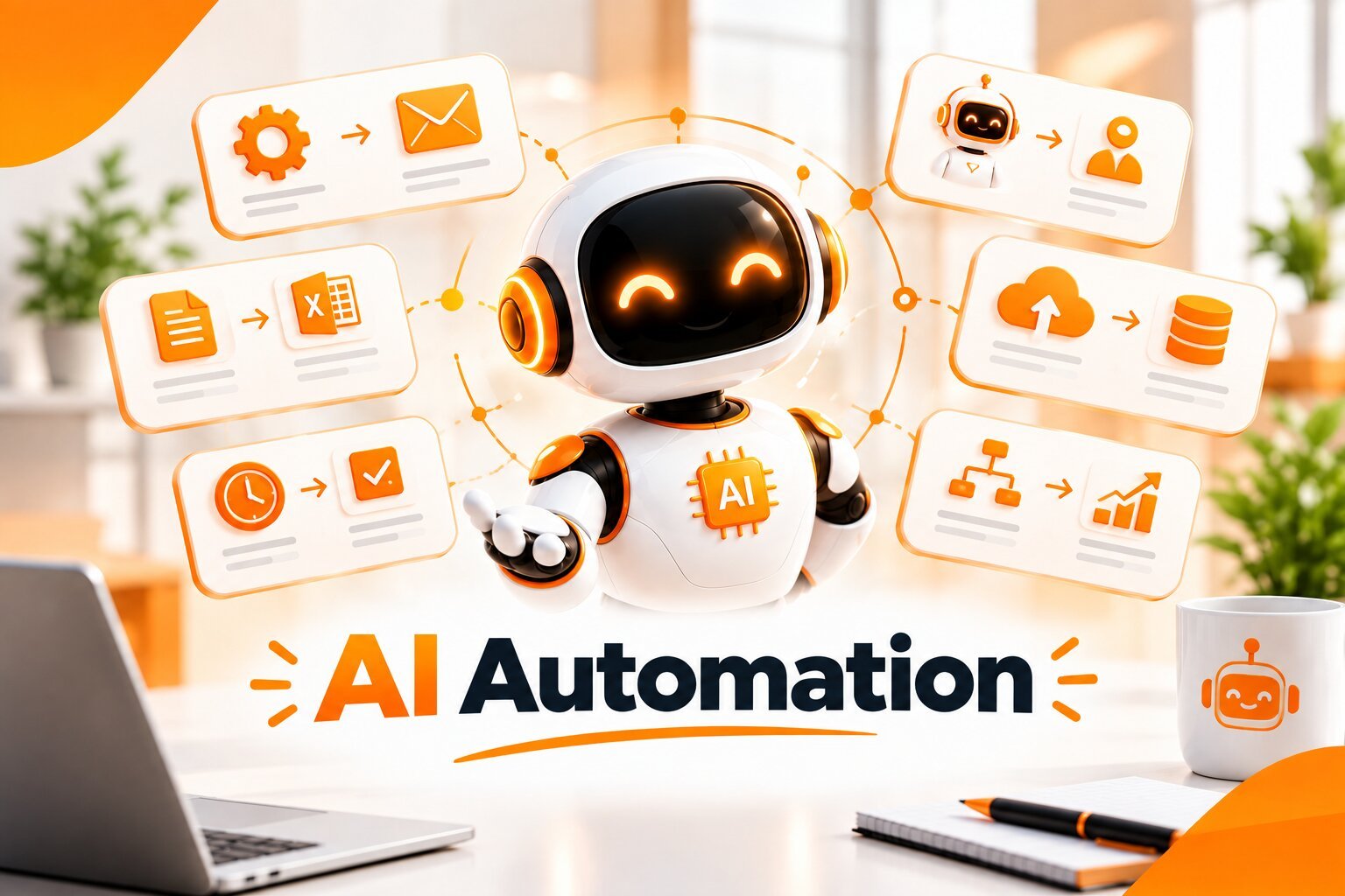 AI Automation realistic visual