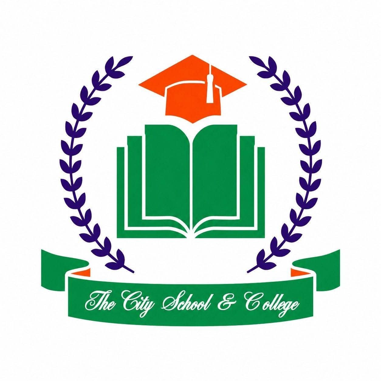 The City Montessori School & College logo